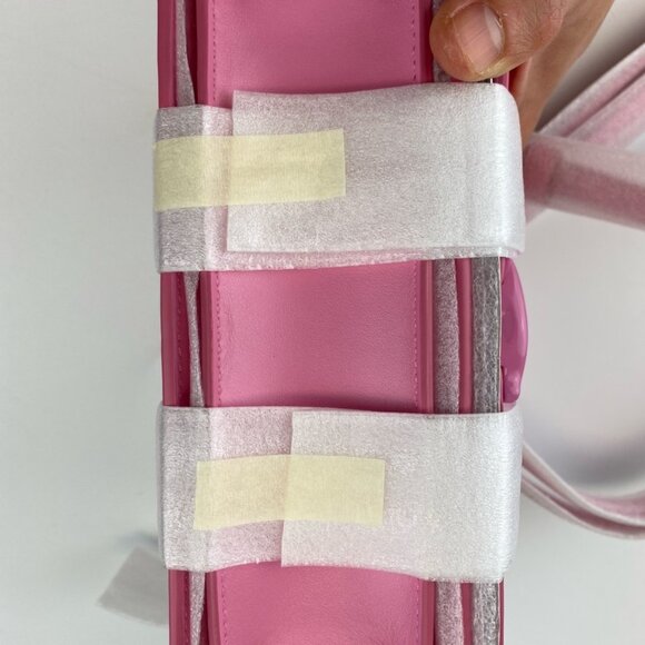 Coach CR521 Mono Bandit Leather Crossbody in Vivid Pink - Picture 11 of 12